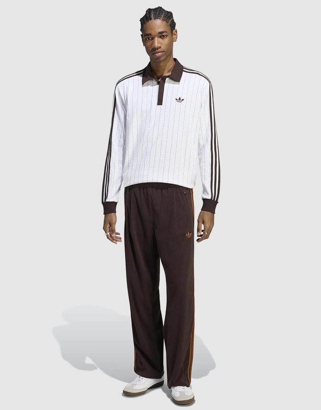adidas Originals - Pinstripes Long Sleeve Polo