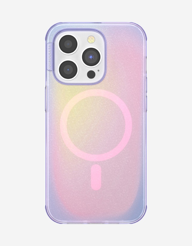 PopSockets - POPCASE MagSafe iPhone 14 Plus Protective Phone Case & Phone Grip Holder