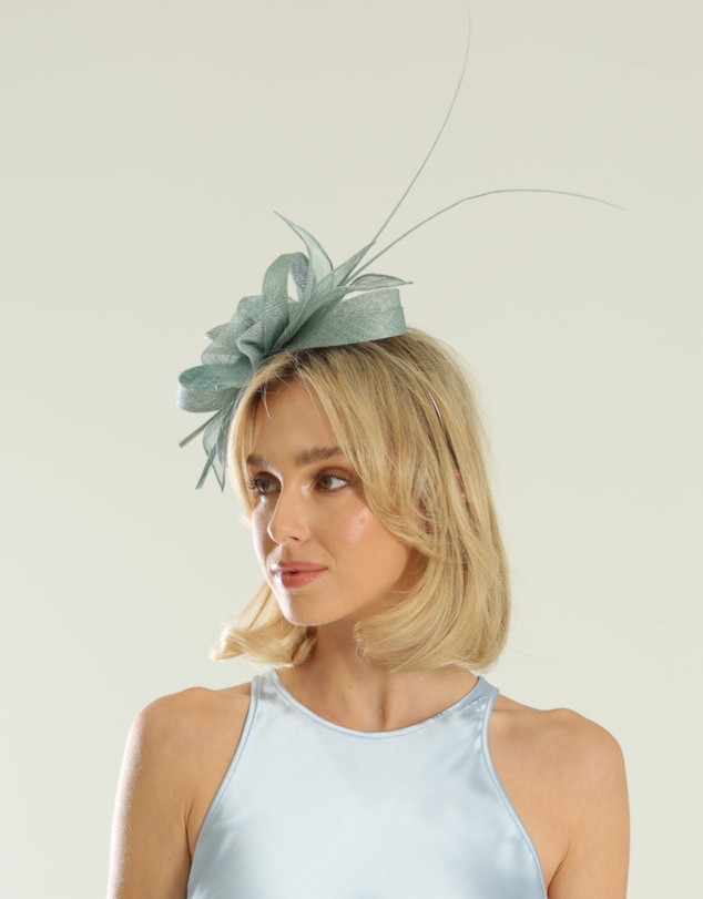 Morgan & Taylor - Judy Fascinator in Green
