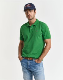 Gant - Regular Fit Shield Piqué Polo Shirt