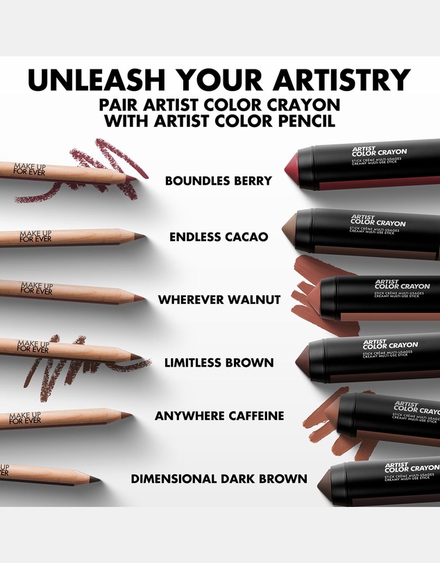 MAKE UP FOR EVER - Artist Color Crayon Waterproof Multi-Use Stick - Fizzy Pink