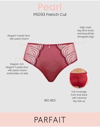 Parfait - Pearl French Cut High Waist Brief