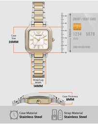 Emporio Armani - Two Tone Analogue Watch
