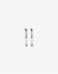 Michael Hill - 12mm Medium Polished Huggie Earrings in Sterling Silver