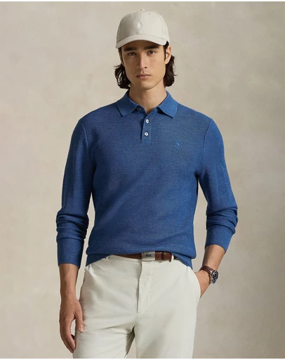 Polo Ralph Lauren - Performance Polo-Collar Sweater