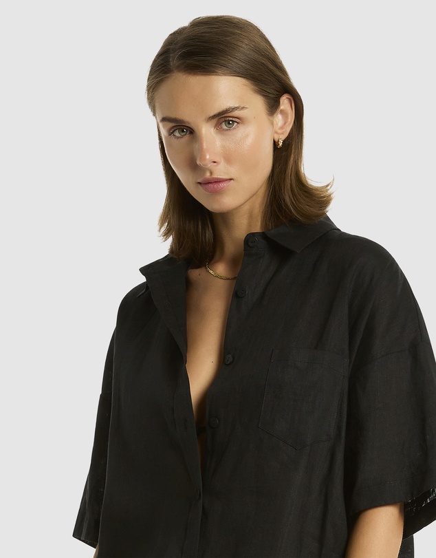 Sea Level Australia - Resort Linen Aloha Shirt