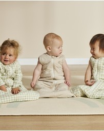 Grow Kindly - Sleeping Bag 1 TOG in Gumleaf Gingham