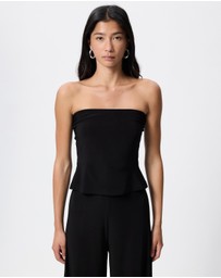Norma Kamali - Strapless Top