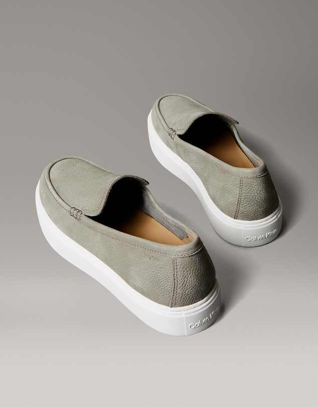 Calvin Klein - Leather Hybrid Moccasins