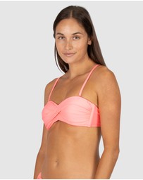Baku Swimwear - Rococco Twist Bandeau Bikini Bra Top