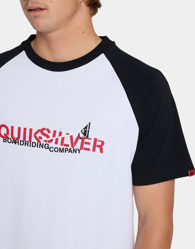 Quiksilver - Mens YG Split Raglan Oversized T-Shirt