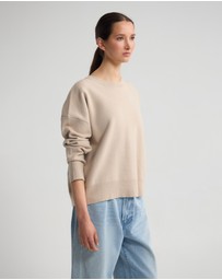 Oxford - Lexie Cotton Crew Neck Knit