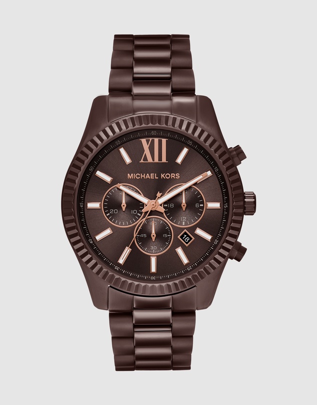 Michael Kors - Lexington Brown Chronograph Watch
