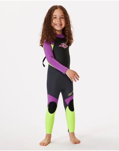 Rip Curl - Groms Omega 3/2mm Full Length Back Zip Wetsuit Steamer