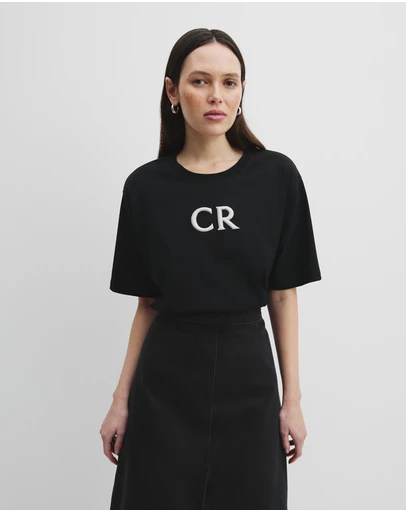 Country Road - Australian Cotton Cr Logo T-shirt