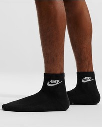 Nike - 3-Pack Everyday Elevated Ankle Socks