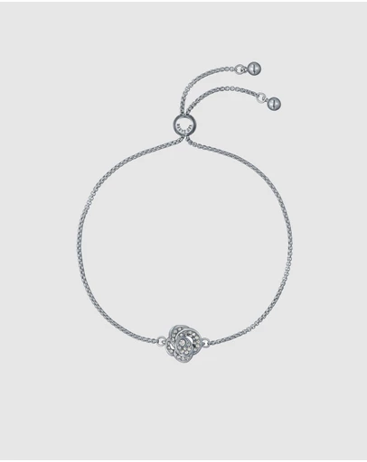 Ted Baker - Florina Crystal Flower Adjustable Bracelet