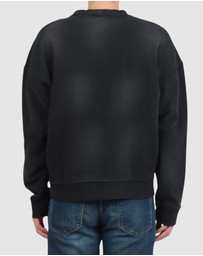 GUESS Originals - GUESS Originals Boxy Graphic Crewneck Sweatshirt