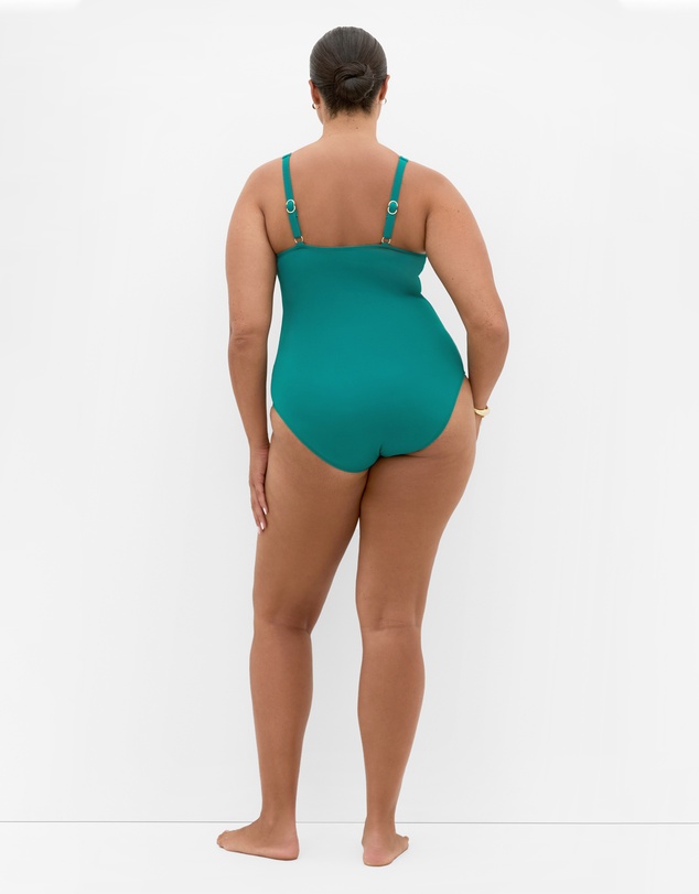 City Chic - Amalfi Ruched 1 Piece