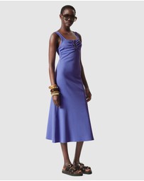 & Other Stories - Buckle-Detailed Midi Dress