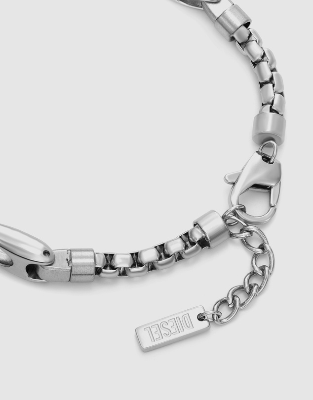 Diesel - Metamorph Silver-Tone Bracelet