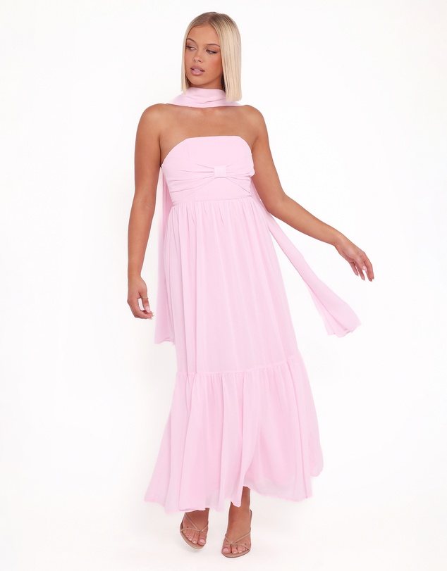 Petal & Pup - Celestria Maxi Dress - Pink