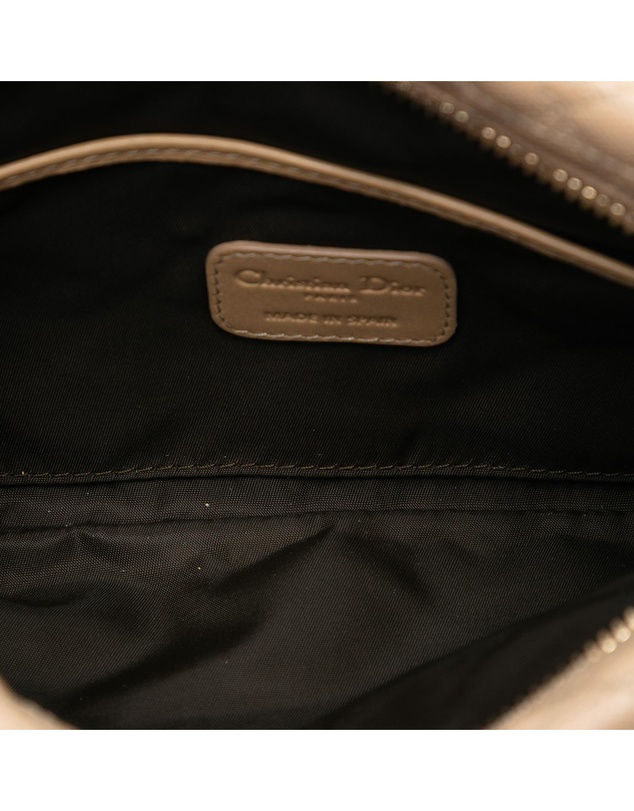 Pre-Loved by Azura Reborn - Pre-Loved Coated Canvas Cannage Lady Dior Panarea Clutch