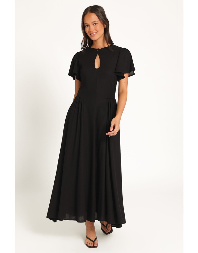 Petal & Pup - Jessima Midi Dress - Black