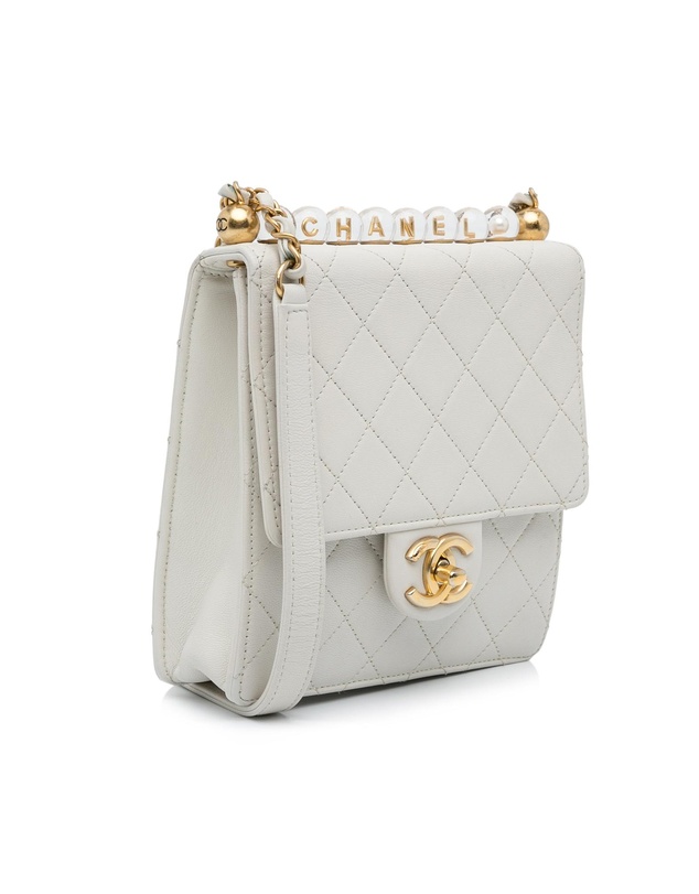 Pre-Loved by Azura Reborn - Pre-Loved Chanel Pearl Crossbody Bag