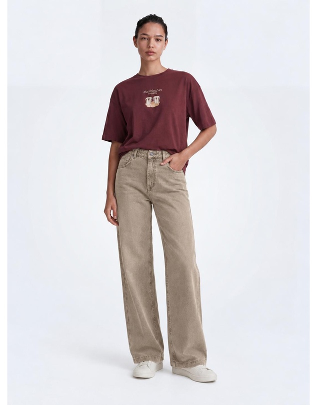 ONLY - Taylor-Silla High Waisted Barrel Fit Pants