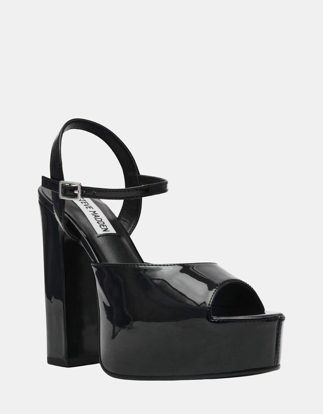 Steve Madden - Tandem Black Patent Heels
