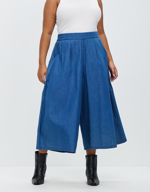 Hope & Harvest - Wide Leg Cropped Chelsea Pants