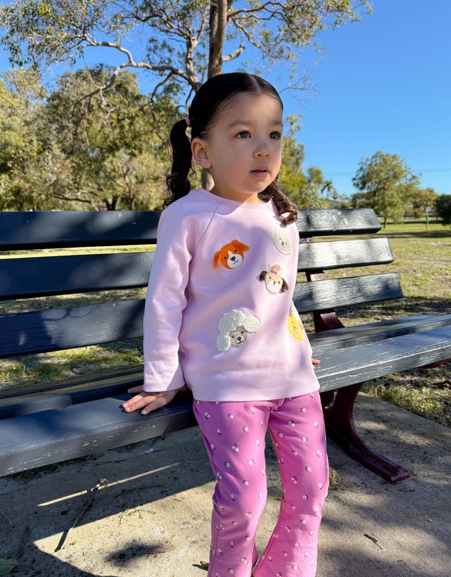 Purebaby - Flared Leggings-Kids-Babies