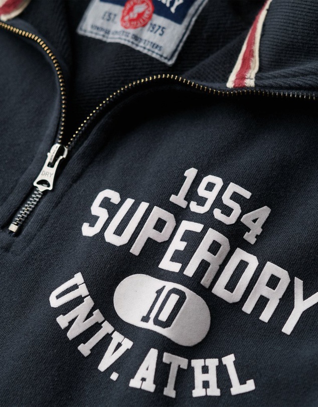 Superdry - Track & Field Graphic Half Zip