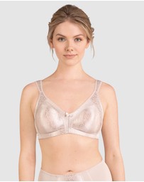 Naturana - Wide Strap Wireless Minimiser Bra