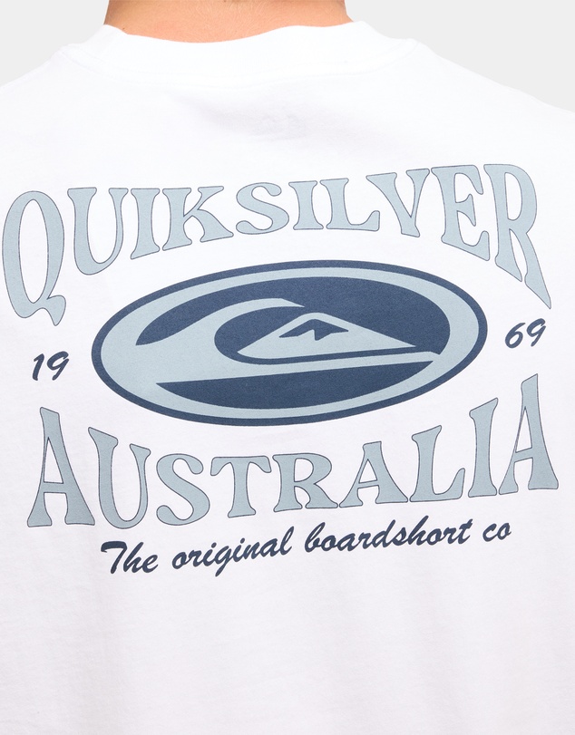 Quiksilver - Mens Retro Lock Up T-Shirt