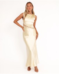 Petal & Pup - Adalia Maxi Dress - Butter Yellow