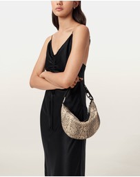 AllSaints - Luna Micro Snake Bag