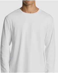yd. - Zander Long Sleeve Mercerised Cotton Tee