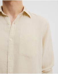 Country Road - Organically Grown Linen Regular Fit Shirt