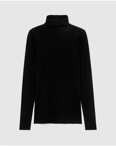 ARKET - Roll-Neck Cotton Top