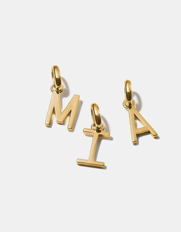 THOMAS SABO - THOMAS SABO Connect Charm letter M Gold