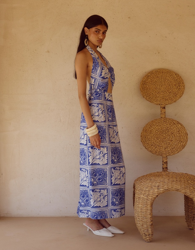 Seven Wonders - Elka Halter Midi Dress