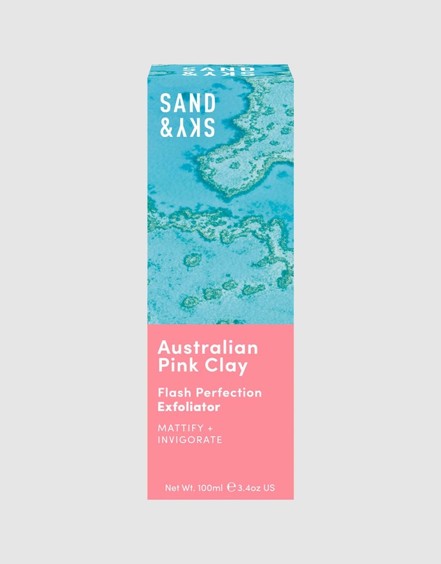 SAND & SKY - Australian Pink Clay Flash Perfection Exfoliator