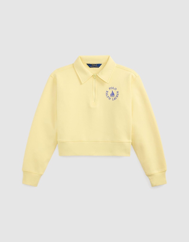 Polo Ralph Lauren - Double-Knit Collared Boxy Sweatshirt - Kids