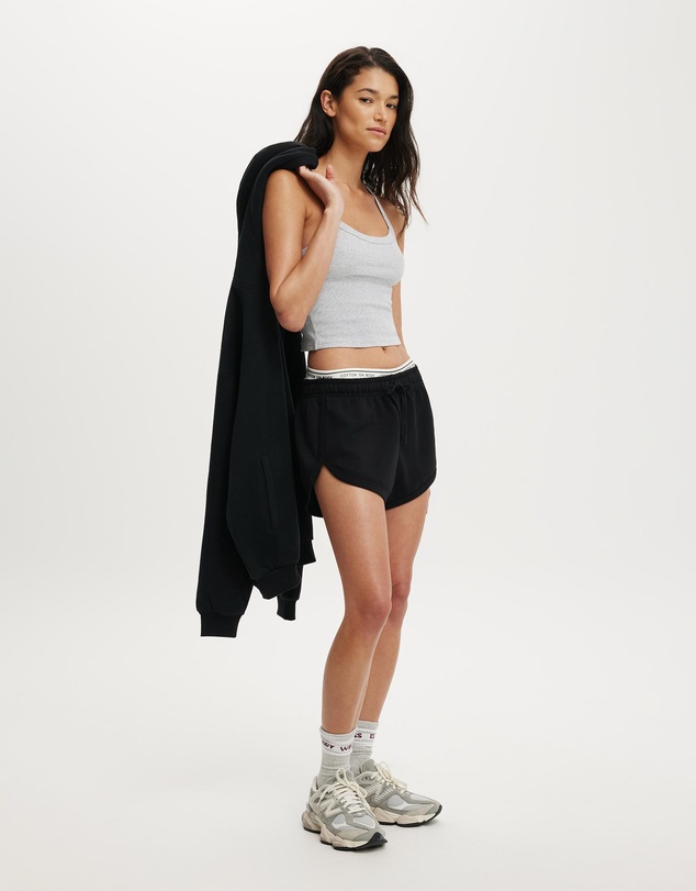 Cotton On Body Active - Active Rib T-Bar Cropped Tank
