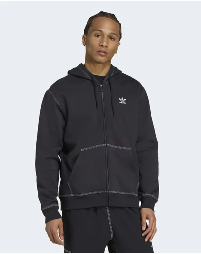 adidas Originals - Essentials Trefoil Full-Zip Hoodie Mens