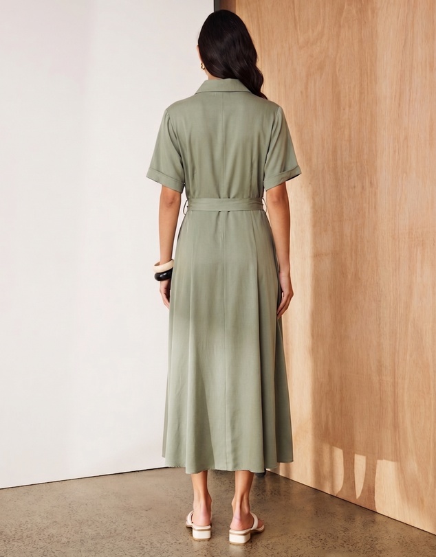 Atmos&Here - Harriet Viscose Shirt Dress