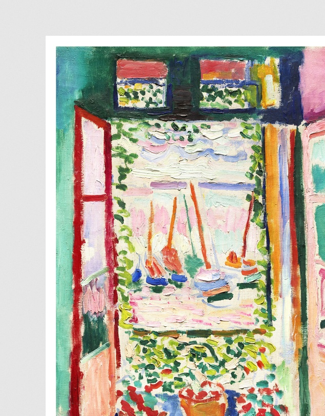 Inka Arthouse - Open Window by Henri Matisse Art Print