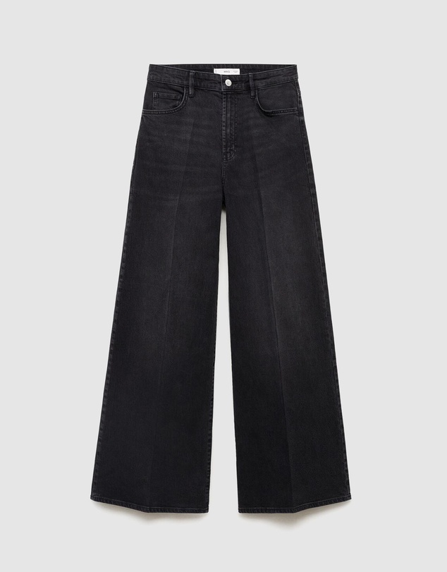 M.N.G - High-Waisted Wide-Leg Jeans